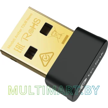 Беспроводной адаптер TP-Link Archer T2UB Nano